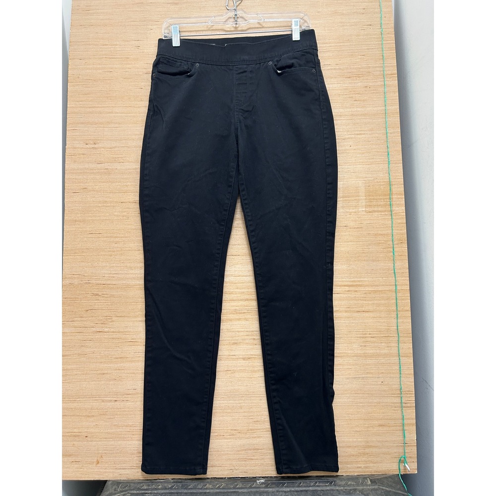Levis 529 Curvy Skinny Pull On Jeans‎ Womens Size 6 Black Stretch Pants